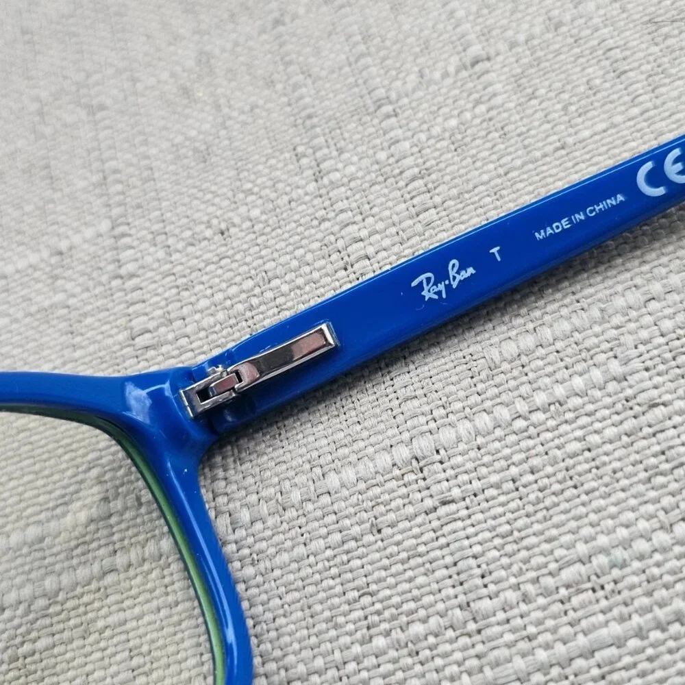 Ray-Ban Youth Kids Glasses Frame Eyewear Black/Blue Tone Eyeglasses RB1536